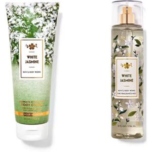 Bath & Body Works Bath and Body Works - White Jasmine - Fine Fragrance Mist and Ultra Shea Body Cr Bath & Body Works Bath and Body Works - White Jasmine - Fine Fragrance Mist and Ultra Shea Body Cr