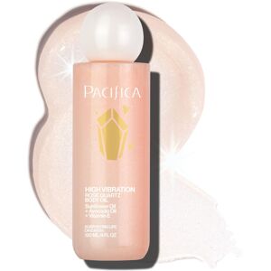 Pacifica Rose Quartz Body Oil - High Vibration Hydrating Body Oil with Natural P Pacifica Rose Quartz Body Oil - High Vibration Hydrating Body Oil with Natural P