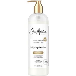 Shea Moisture SheaMoisture Daily Hydration Body Lotion with 100% Virgin Coconut Oil Shea Butt Shea Moisture SheaMoisture Daily Hydration Body Lotion with 100% Virgin Coconut Oil Shea Butt