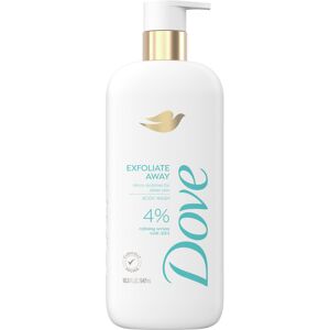 Dove Body Wash Exfoliate Away Micro-polishes for silkier skin 4% refining serum Dove Body Wash Exfoliate Away Micro-polishes for silkier skin 4% refining serum