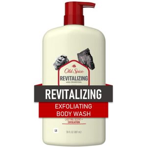 Old Spice Revitalizing Body Wash for Men with Charcoal Skin Exfoliation & Moist Old Spice Revitalizing Body Wash for Men with Charcoal Skin Exfoliation & Moist