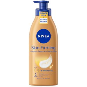 NIVEA Skin Firming Melanin Beauty and Hydration Body Lotion with Q10 and Argan O NIVEA Skin Firming Melanin Beauty and Hydration Body Lotion with Q10 and Argan O