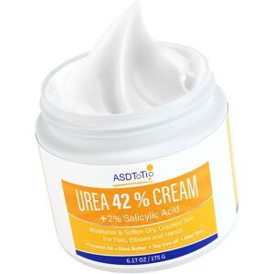 ASDToTio Urea Cream 42% - Foot Care for Dry Cracked Heels Foot Lotion - With 2% Salicyli ASDToTio Urea Cream 42% - Foot Care for Dry Cracked Heels Foot Lotion - With 2% Salicyli