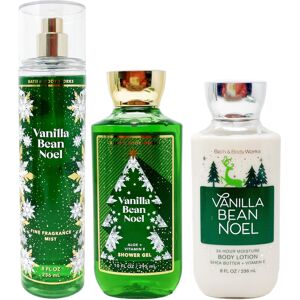 Bath & Body Works Bath and Body Works - Vanilla Bean Noel - Daily Trio - Winter - 2020 Bath & Body Works Bath and Body Works - Vanilla Bean Noel - Daily Trio - Winter - 2020
