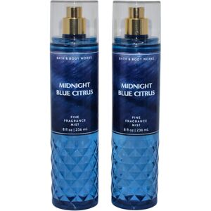 Bath & Body Works Fine Fragrance Mists Set of 2 8oz Each Bottle (Midnight Blue Bath & Body Works Fine Fragrance Mists Set of 2 8oz Each Bottle (Midnight Blue