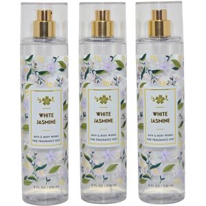 Bath & Body Works Fragrance Mist 3-Pack 8oz Each (White Jasmine) Bath & Body Works Fragrance Mist 3-Pack 8oz Each (White Jasmine)