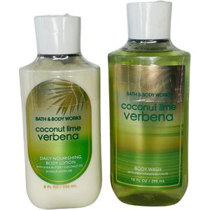 Bath & Body Works Bath Body Works Coconut Lime Verbena Body Lotion and Body Gel Wash 2 Piece Set Bath & Body Works Bath Body Works Coconut Lime Verbena Body Lotion and Body Gel Wash 2 Piece Set