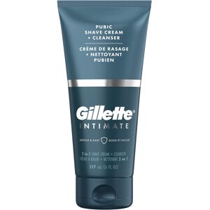 Gillette Intimate 2 in 1 Pubic Shave Cream + Cleanser Gentle Formula Formulate Gillette Intimate 2 in 1 Pubic Shave Cream + Cleanser Gentle Formula Formulate
