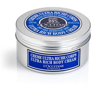 L'OCCITANE Shea Butter Ultra Rich Body Cream 200ml Enriched with 25% Shea Butt L'OCCITANE Shea Butter Ultra Rich Body Cream 200ml Enriched with 25% Shea Butt