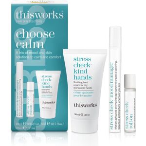 This Works Choose Calm: The Stress Relieving Trio, A Moisturising Hand Cream wit This Works Choose Calm: The Stress Relieving Trio, A Moisturising Hand Cream wit