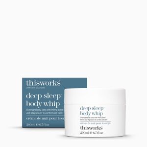 This Works Deep Sleep Body Whip, 200 ml - All Over Body Butter Infused with Deep This Works Deep Sleep Body Whip, 200 ml - All Over Body Butter Infused with Deep
