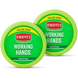 O'Keeffe's Working Hands Value Size Jar 193g (2 Pack) - Hand Cream for Extremely O'Keeffe's Working Hands Value Size Jar 193g (2 Pack) - Hand Cream for Extremely