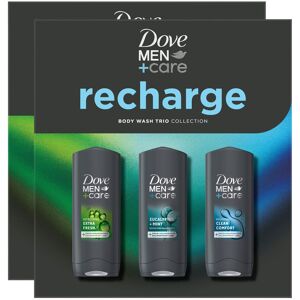 (Buy 2) Dove Men+Care Gift Set Recharge Trio Clean Comfort Extra Fresh Eucalyptu (Buy 2) Dove Men+Care Gift Set Recharge Trio Clean Comfort Extra Fresh Eucalyptu