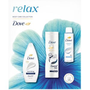 (Buy 1) Dove Relax Trio Gift Set with Hydrate Bodywash, Body Lotion & Classic De (Buy 1) Dove Relax Trio Gift Set with Hydrate Bodywash, Body Lotion & Classic De