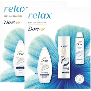 (Buy 2) Dove Relax Trio Gift Set with Hydrate Bodywash, Body Lotion & Classic De (Buy 2) Dove Relax Trio Gift Set with Hydrate Bodywash, Body Lotion & Classic De