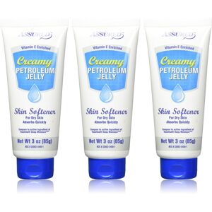 ASSURED Creamy Petroleum Jelly Hand Cream for Dry Rough Skin 3 oz each (3 pack) Absorbs ASSURED Creamy Petroleum Jelly Hand Cream for Dry Rough Skin 3 oz each (3 pack) Absorbs