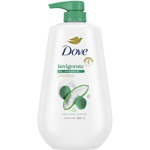 Dove Body Wash with Pump Invigorate Aloe & Eucalyptus For 24hr Lotion-Soft Skin Dove Body Wash with Pump Invigorate Aloe & Eucalyptus For 24hr Lotion-Soft Skin