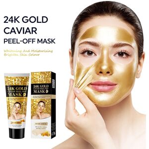 Unbranded (color01) Haicuier 24k Gold Peel-off Mask Gold Collagen Blackhead Acne Cleansing Unbranded (color01) Haicuier 24k Gold Peel-off Mask Gold Collagen Blackhead Acne Cleansing