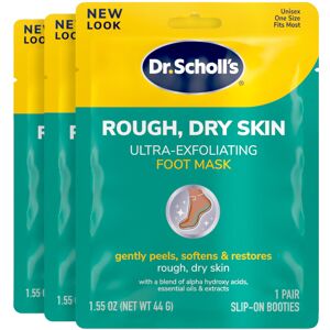 Dr. Scholl 's Rough Dry Skin Ultra Exfoliating Foot Peeling Mask 3 Pairs Moist Dr. Scholl 's Rough Dry Skin Ultra Exfoliating Foot Peeling Mask 3 Pairs Moist