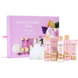 SANCTUARY Spa Lily & Rose Pamper Set: Shower Gel, Body Lotion SANCTUARY Spa Lily & Rose Pamper Set: Shower Gel, Body Lotion