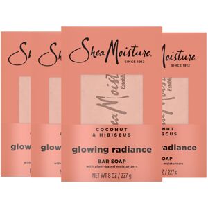 Shea Moisture SheaMoisture Bar Soap Coconut and Hibiscus 4 Count Glowing Radiance Glowing Radi Shea Moisture SheaMoisture Bar Soap Coconut and Hibiscus 4 Count Glowing Radiance Glowing Radi