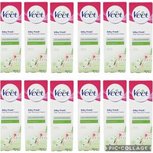 Veet Silky Fresh Dry Skin Hair Removal 12x100ml Veet Silky Fresh Dry Skin Hair Removal 12x100ml