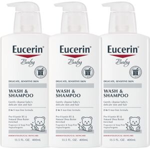 Eucerin Baby, Wash and Shampoo, Fragrance Freee, 13.5 fl oz (400 ml) Eucerin Baby, Wash and Shampoo, Fragrance Freee, 13.5 fl oz (400 ml)