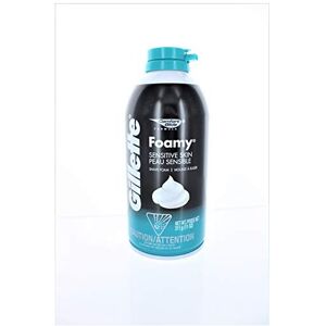 Comfort Glide Foamy Sensitive Skin Men Shaving Foam by Gillette 14.75 Ounce Comfort Glide Foamy Sensitive Skin Men Shaving Foam by Gillette 14.75 Ounce