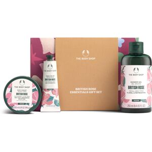 The Body Shop British Rose Essentials Gift Set- 3 Piece Set Includes Body Yogurt The Body Shop British Rose Essentials Gift Set- 3 Piece Set Includes Body Yogurt