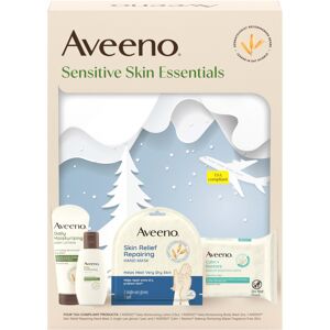 Aveeno Sensitive Skin Essentials Gift Set with Daily Moisturizing Lotion Daily M Aveeno Sensitive Skin Essentials Gift Set with Daily Moisturizing Lotion Daily M