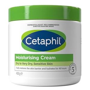 Cetaphil Body Moisturiser, 450g, Moisturising Cream For Dry to Very Dry, Sensiti Cetaphil Body Moisturiser, 450g, Moisturising Cream For Dry to Very Dry, Sensiti