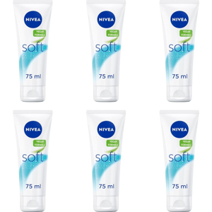 Nivea Soft Intensive Moisturising Creme 75ml (Pack of 6) Nivea Soft Intensive Moisturising Creme 75ml (Pack of 6)