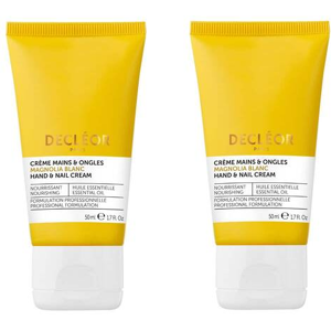 Decleor White Magnolia Hand & Nail Cream 50ml Duo Pack Decleor White Magnolia Hand & Nail Cream 50ml Duo Pack