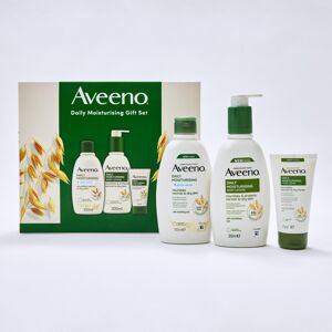 Aveeno Daily Moisturising Gift Set for Normal to Dry Skin, with Soothing Oat Ext Aveeno Daily Moisturising Gift Set for Normal to Dry Skin, with Soothing Oat Ext