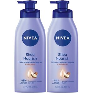 NIVEA Smooth Daily Moisture Body Lotion, Shea Butter 16.9 oz (Pack of 2) NIVEA Smooth Daily Moisture Body Lotion, Shea Butter 16.9 oz (Pack of 2)