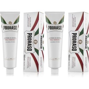 Proraso Shaving Cream Tube 150ml Sensitive Shaving Cream for Men Protects Skin Proraso Shaving Cream Tube 150ml Sensitive Shaving Cream for Men Protects Skin