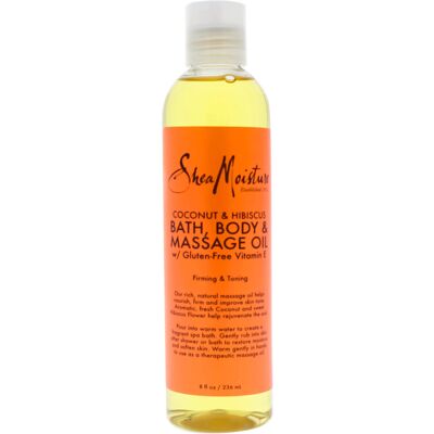 Coconut & Hibiscus Bath-Body & Massage Oil Firming & Toning by Shea Moisture for Coconut & Hibiscus Bath-Body & Massage Oil Firming & Toning by Shea Moisture for