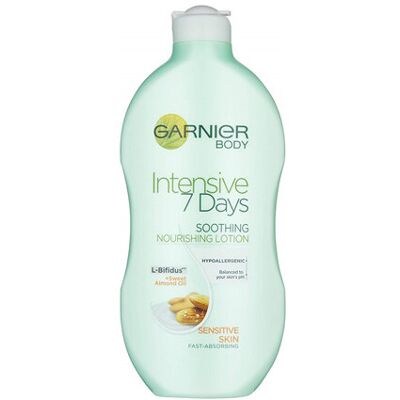 Garnier Intensive 7 Days Almond Oil Body Lotion Sensitive Skin 400ml Garnier Intensive 7 Days Almond Oil Body Lotion Sensitive Skin 400ml