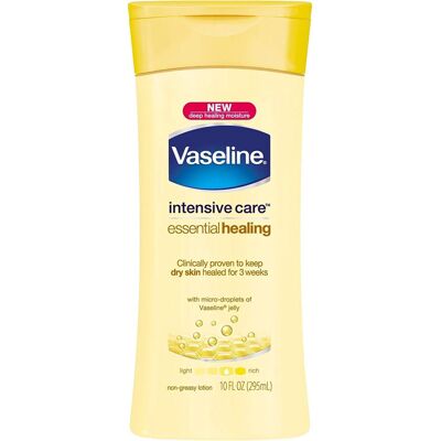 Vaseline Intensive Care Body Lotion, Essential Healing Dry Skin Repair, Pack of Vaseline Intensive Care Body Lotion, Essential Healing Dry Skin Repair, Pack of
