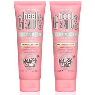 Soap & Glory - Heel Genius - 125ml - Moisturising - Foot Cream Soap & Glory - Heel Genius - 125ml - Moisturising - Foot Cream