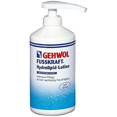Gehwol - Fusskraft Hydrolipid Lotion - 500 ml - Urea - Lotion Gehwol - Fusskraft Hydrolipid Lotion - 500 ml - Urea - Lotion