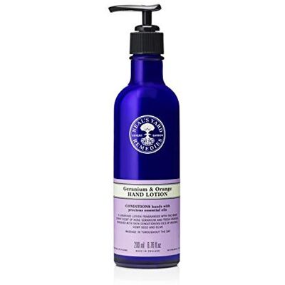 Neal's Yard Remedies Geranium Orange Hand Lotion Pump Organic Hand Lotion with Geranium and Orange Es Neal's Yard Remedies Geranium Orange Hand Lotion Pump Organic Hand Lotion with Geranium and Orange Es