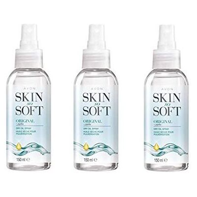 Avon Skin So Soft Original Dry Oil Body Spray with Jojoba 150 ml, Pack of 3 Avon Skin So Soft Original Dry Oil Body Spray with Jojoba 150 ml, Pack of 3