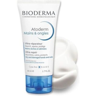 Bioderma Atoderm Ultra Nourishing & Nail Cream - Hand & Nail Moisturizer Bioderma Atoderm Ultra Nourishing & Nail Cream - Hand & Nail Moisturizer