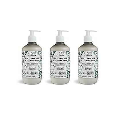 I Love Naturals - Lime Ginger Cardamom - Hand & Body - Lotion I Love Naturals - Lime Ginger Cardamom - Hand & Body - Lotion