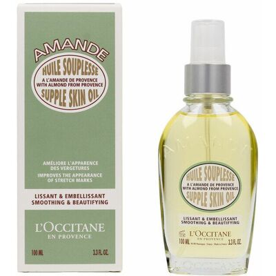 L'Occitane en Provence Almond Body Oil 100 ml – Supple, Moisturizing for All Ski L'Occitane en Provence Almond Body Oil 100 ml – Supple, Moisturizing for All Ski