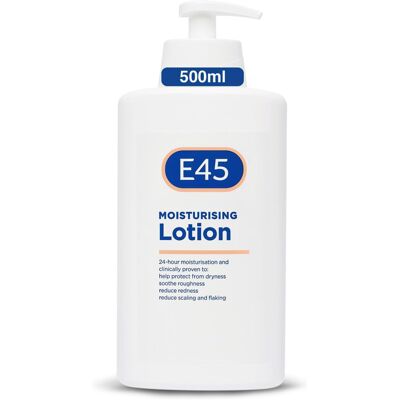 E45 Moisturising Lotion 500 ml Dermatological Body Moisturiser Lotion Lotion Dai E45 Moisturising Lotion 500 ml Dermatological Body Moisturiser Lotion Lotion Dai