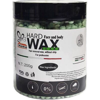 Unbranded (Green Tea) Hard Wax Beads Hair Removal Wax Beans 200g Depilatory Waxing Kit For Unbranded (Green Tea) Hard Wax Beads Hair Removal Wax Beans 200g Depilatory Waxing Kit For