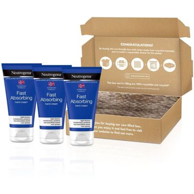 Neutrogena Norwegian Formula Fast-Absorbing Hand Cream (3x 75ml Bundle) 75ml Neutrogena Norwegian Formula Fast-Absorbing Hand Cream (3x 75ml Bundle) 75ml