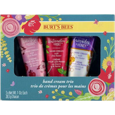Burts Bees Hand cream Trio gift Set 3 cT Burts Bees Hand cream Trio gift Set 3 cT